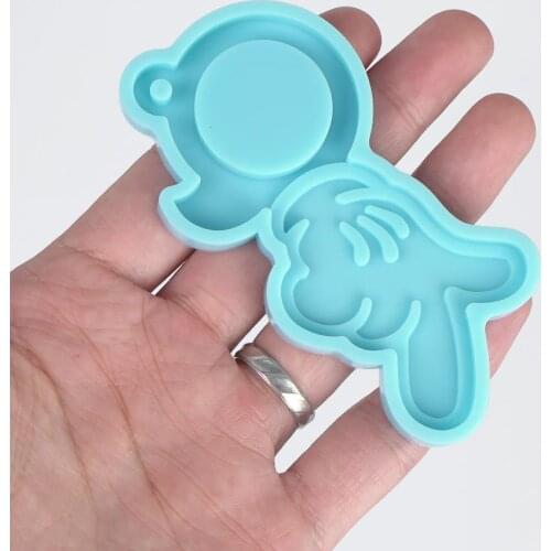 1 Piece Mouse Keychain Mold Cute Mouse Mold For Keychain 10341250