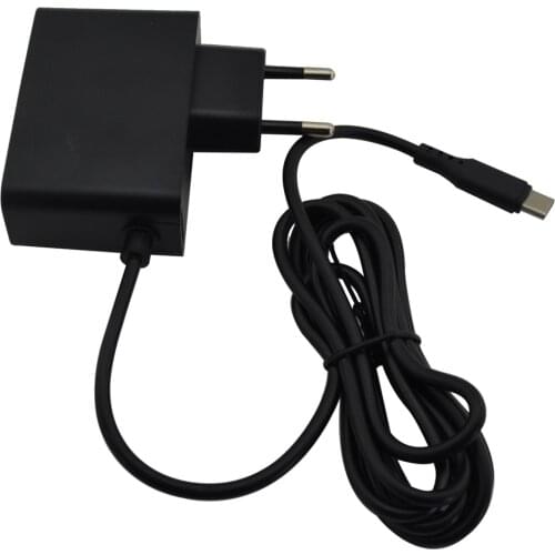 100pcs a lot AC Adapter Power Supply Charger for Nintendo Switch for NS Game Console EU Plug