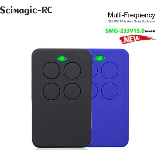 280-868MHZ for KEY KINGGATES LABEL LIFE LINEAR Obstacle Control Panel Upgraded Rolling Code Garage Door Remote Control