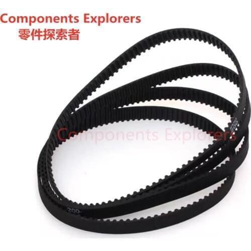 2GT Timing Belt 426 430 440 444 450 454 460 466 468 480 484 Width 6mm GT2 Closed Loop Rubber Belts
