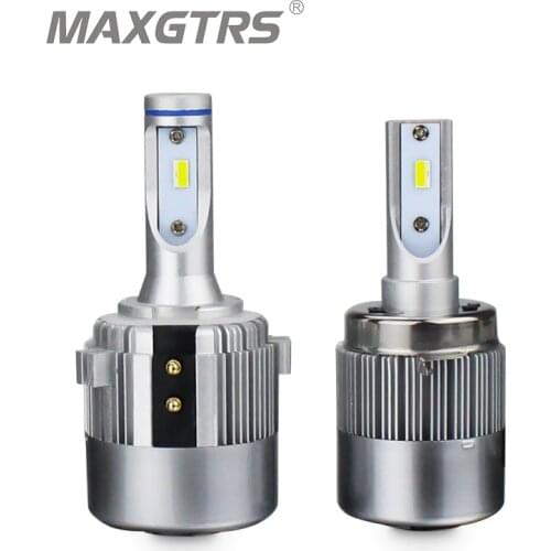 2x G1 G2 7600Lm Car LED Canbus Headlight Driving Lamp Light Bulb Kit 72W DC9-36V For BMW Audi Benz VW Golf 6 7 Nissan