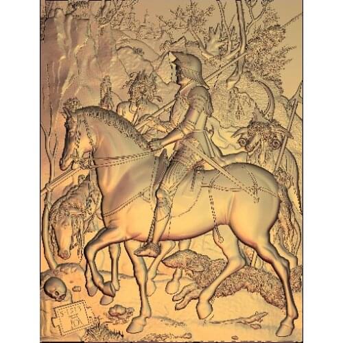 2 pieces 3D Relief Model in STL format CNC Router Carving Engraving Artcam aspire M69