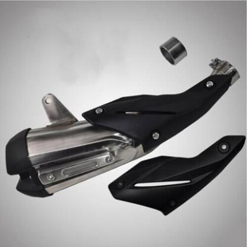 Motorcycle Accessories VOGE Promise Locomotive Exhaust Pipe Muffler Rear Section Tail Cover Decorative Cover Graphite Ring