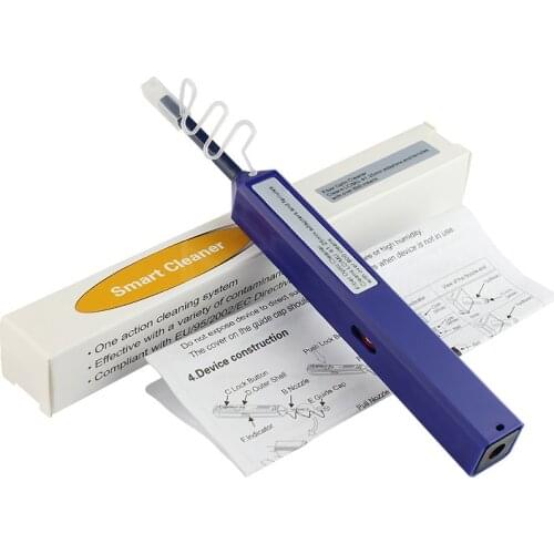 Free Shipping One-Click 1.25mm LC MU Connectors Fiber Optic ToolsFiber Optic Connector Cleaner Pen