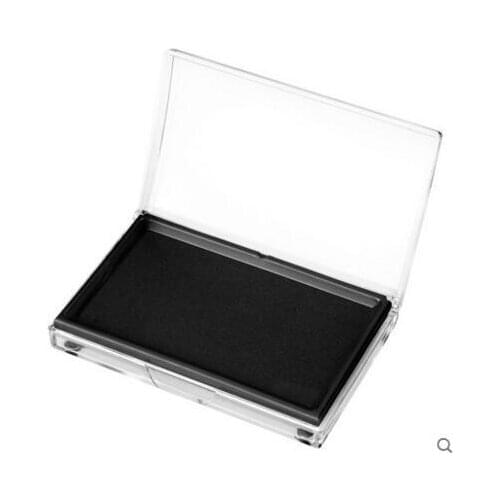 Large black stamp ink pad oversized dedicated quick-drying black sponge ink pad