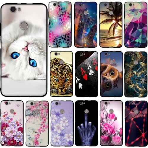 Case For Huawei Nova Cover 5.0 inch Back For NOVA Silicone Shell Bag For huawei nova Phone Bag Soft TPU Case Funda Capa