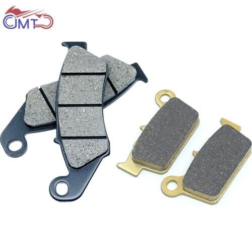 For Kawasaki KX250F 2004-2017 KX450F 2006-2017 KLX450R 2008-2012 Front Rear Brake Pads Kit Set KX 250 450 F KLX 450R