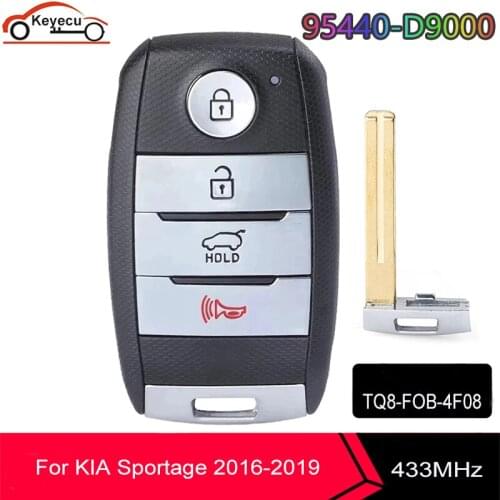 KEYECU Aftermarket 4 Buttons 95440-D9000 For KIA Sportage 2016 2017 2018 2019 Keyless Smart Remote Key 433.92MHz TQ8-FOB-4F08