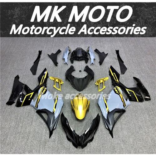 Motorcycle Fairings Kit Fit For Kawasaki Ninja 400 2018 2019 2020 Bodywork Set High Quality ABS Injection NEW gold/black/gray