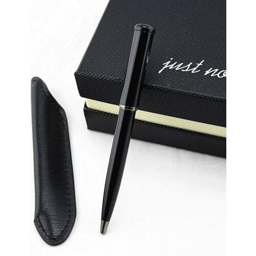 Luxury Mini full metal short ballpoint pen refills 0.7mm balck ink heavy portable notebook Roller pens