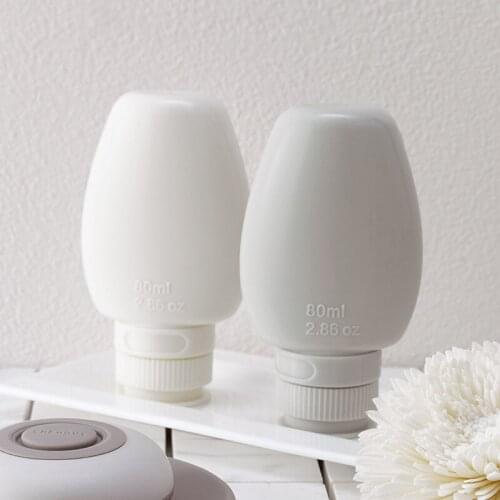 Refillable Bottles Travel Bottling Portable Silica Gel Bottle Leakproof Travel Containers for Toiletries Travel Size Containers