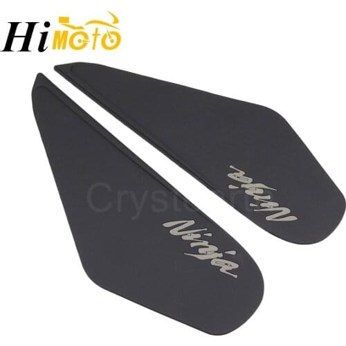 Motorcycle Tank Pads Protector Sticker Gas Fuel Knee Grip Traction Pads Side Decal For Kawasaki Ninja400 NINJA 400 2017 2018