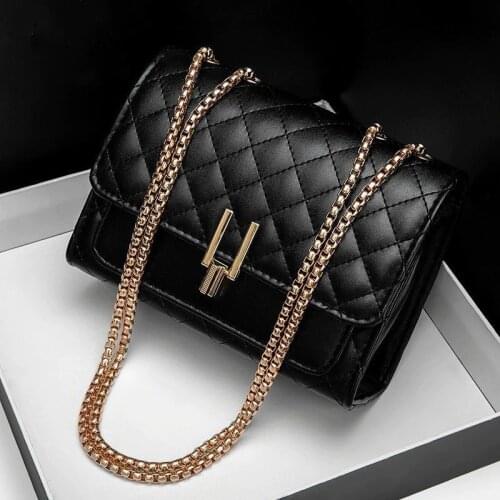 Designer Bag Classic Quilted Leather Crossbody Bags for Women 2020 Fashion Chain Shoulder Bags Lady Luxury Purses and Handbags