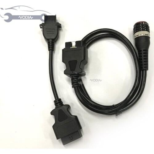 OBDII OBD 2 OBD2 Cable Connector for Vocom 88890306 8pin / FCI Cable+ vocom 88890304 OBD2 Cable for Vocom truck diagnosis tool