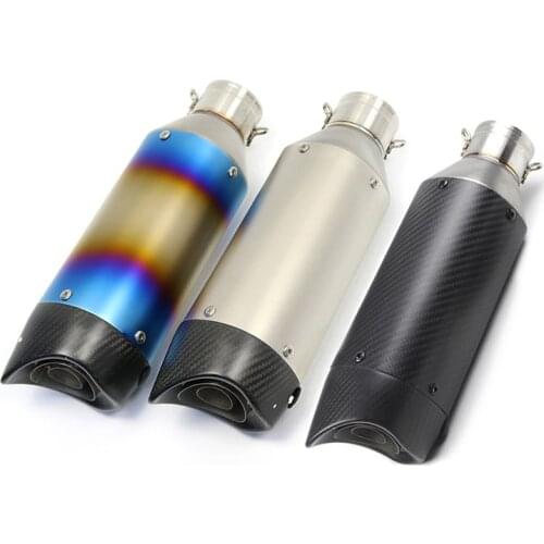 Suitable for 51mm Suzuki GSX250 GSXR250 Ninja 250/300 motorcycle curved beam car ATV modified exhaust pipe