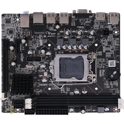 LGA 1155 Practical Motherboard Stable for Intel H61 Socket DDR3 Memory Computer