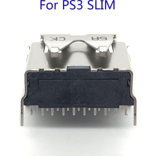 20Pcs HD Port Socket Interface Connector for Playstation 3 PS3 Slim CECH-3XX 3000 HDMI-compatible Port