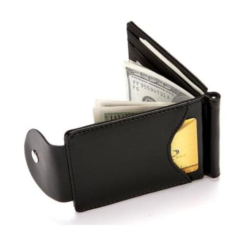 New PU Leather Function Foldable Card Case Business Card Holder Men Credit Passport Card Bag ID Passport Card Wallet 4 Colors