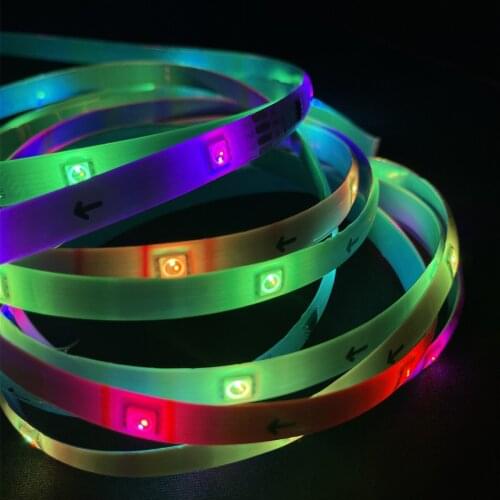 LED Strip Lights RGB 5050 Streamer Lamp Flexible Tape Diode Bluetooth luces led Waterproof 5M 10M DC12V Streamer For Room