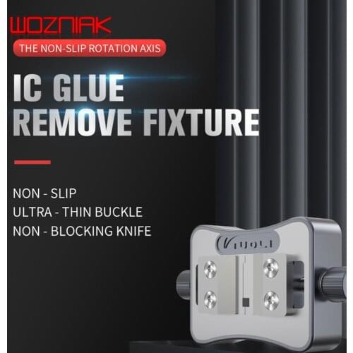 TL-15A Universal IC Glue Remove Fixture Support IC Chip Remove Glue Clamp 1.5-20mm Size Double-Bearings Fixture Motherboard Tool