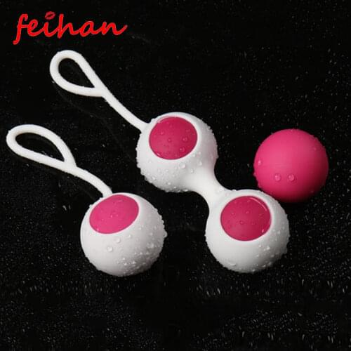 Vaginal Balls Trainer Sex Toys Silicone Ben Wa Balls Vagina Tightening Kegel Exerciser Vibrators For Women Adult Sex Products