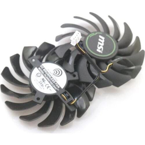 PLD09210S12HH 85mm 12V 0.40A 4Pin VGA Fan For MSI GTX1660 1660S 1660ti VENTUS XS Video Graphics Card Cooler Cooling Fan
