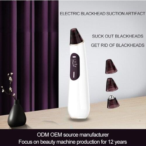 Visual Vacuum Blackhead Remover Skin Faical Care Pore Acne Black dots Pimple Removal Blackhead Removal Device Vacuum Pore Clean