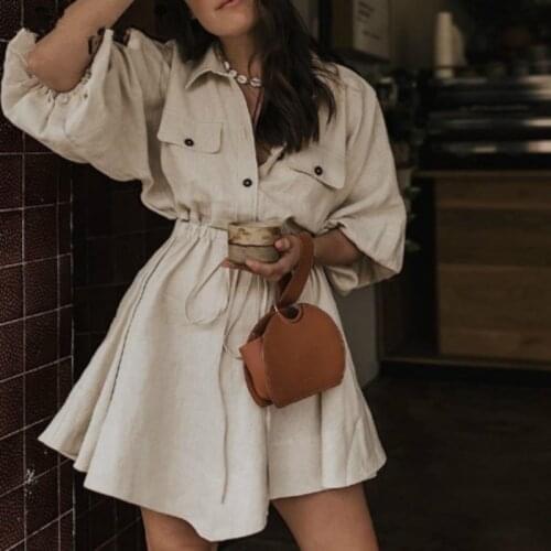 Vodiu Fashionable Shirt Dresses