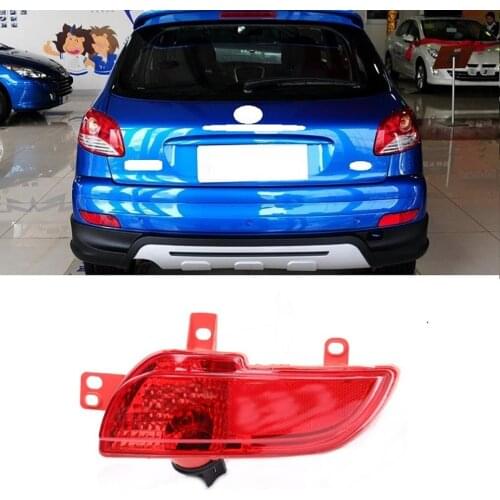 Lofty Richy Rear Bumper Reflector Fog Light Fog Lamp For Peugeot For 206 Plus / 207 Hatchback 2008-2014 Braker Fog Warning Lamp