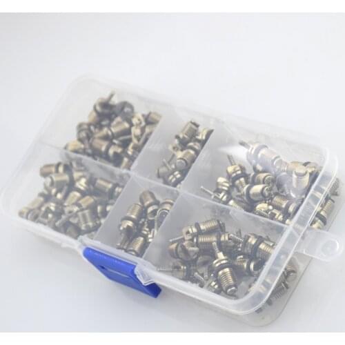 110 Piece High Pressure A/C R134A Car Air Conditioning Valve Cores Repair Tool