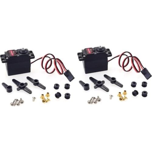 2Pcs M0200 20G Analog Gear Servo 3.5Kg Torque for 1/16 1/14 1/12 ZD Racing RC Car Accessories RC Parts