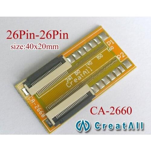 26pin 0.5mm FFC FPC connector flat flexible cable extension adapter plate FFC adapter buckle
