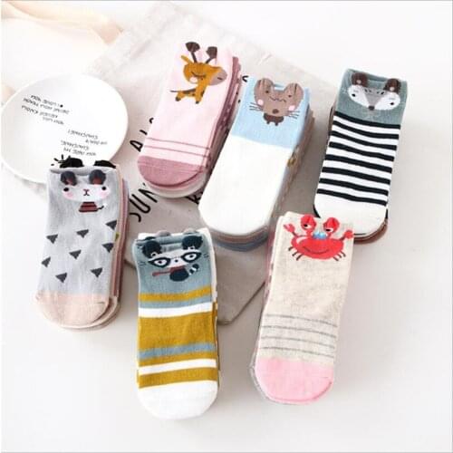 5Pairs Children Socks For Boys Girls Socks Breathable Cotton Children Sport Socks Spring Summer Toddler Socks calcetines niña