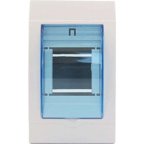 2-3 Ways Circuit Breaker Electrical Distribution Box Waterproof Junction Wire Plastic Box With Transparent Cover Dropshipping