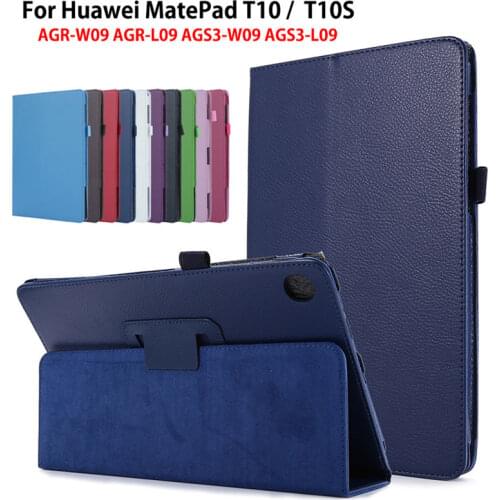 For Huawei Matepad T10 Case 9.7 inch Funda For Huawei Matepad T10S MatePad T 10 T 10s 10.1 Cover Coque Flip Folding Stand Shell