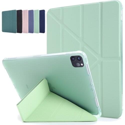 For iPad 7th Generation Case With Pencil Holder PU Leather Silicone Soft Cover Funda for iPad 2019 10 2 7th Gen Flip Stand Case