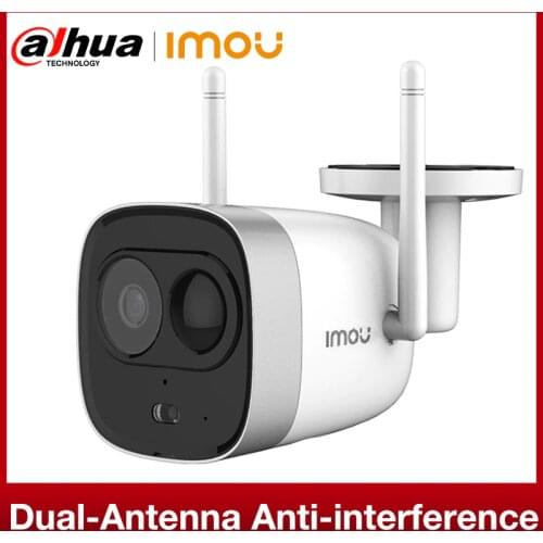 Dahua IMOU WiFi 1080P FHD IP Camera Dual-Antenna Anti-interference Night Vision PIR Detection Two-way Talk Weatherproof ONVIF