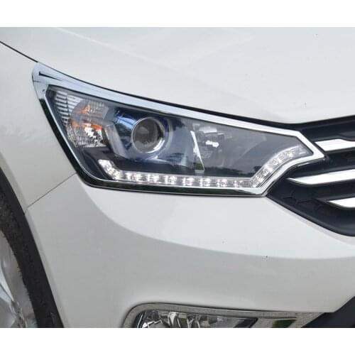 2/4pcs for Dongfeng AX7 2015-2017 Front lampshade Rear lamp Decoration frame