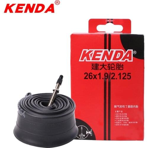 KENDA inner tube 26 camera 26*1.9-2.125 Schrader Presta bicycle inner tube 26er mountain bike tubes tire chambre air 191g