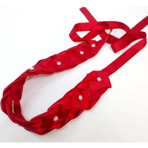 Red Böğürtlen Pearl For wedding Dress Waistband Mesh Model wedding bride mariage хна henna