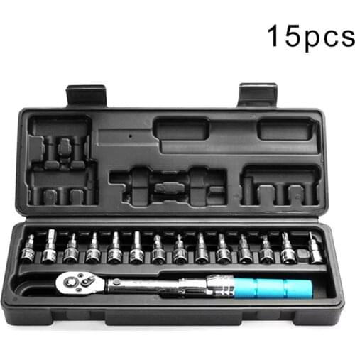 1/4 Inch 2-14nm Adjustable Torque Wrench Bike Repair Tools Kit for Bicycle Cycling SAL99