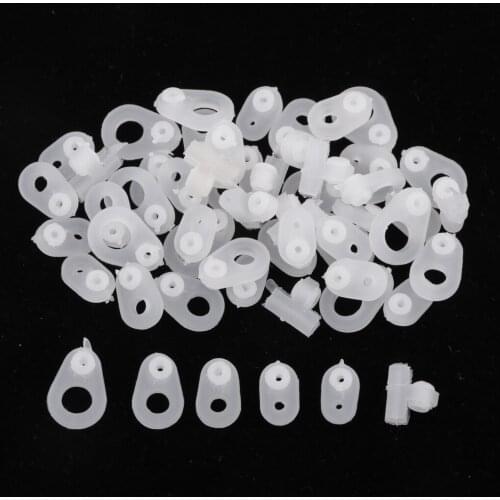 30pcs Casting Fishing Rod Guide Ring Set Eye Ring Rock Sea Fishing Diy Tool