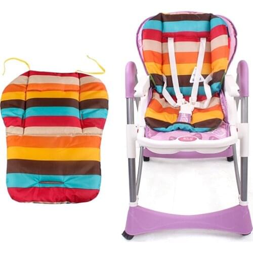 Waterproof baby Cushion Stroller Accessories Pad Pram Padding Line baby Car Seat Pad Rainbow general cotton thick mat Cart Cover