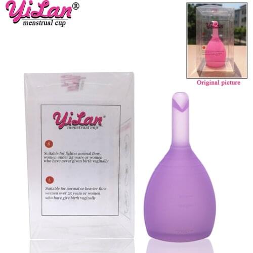 New Discharge Menstrual Cup Medical Grade Silicone Menstrual Cup Valve Menstruation Silica Gel Women Cup Coletor Copa Menstrual