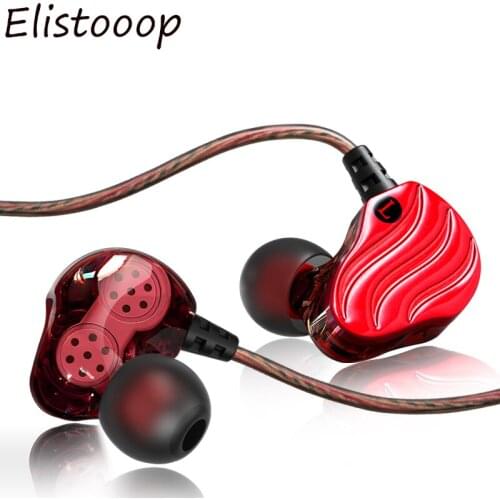 New Wired In-ear Earphone Mini Headset Stereo Music for Phones Noise Cancelling whit Microphone Gaming Headset