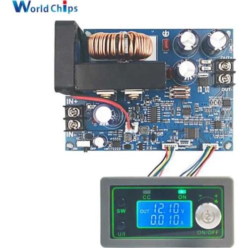 WZ5020L DC-DC Buck Converter Module CC CV Step Down Power Supply 50V 20A 1000W Adjustable with LCD Display For Voltage Regulated