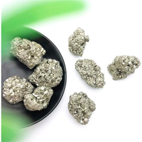 Drop Shipping 1pc Natural Copper Pyrite Mineral Specimen Chalcopyrite Crystal Rock Stones Original Natural Stones and Crystals