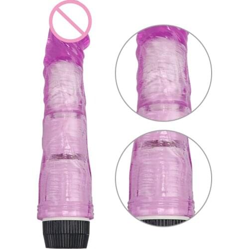 Realistic Crystal Dildo Vibrators Multi Speed Big Penis Erotic Sex Toys For Adult Intimate Woman Masturbator Realistic Dildo