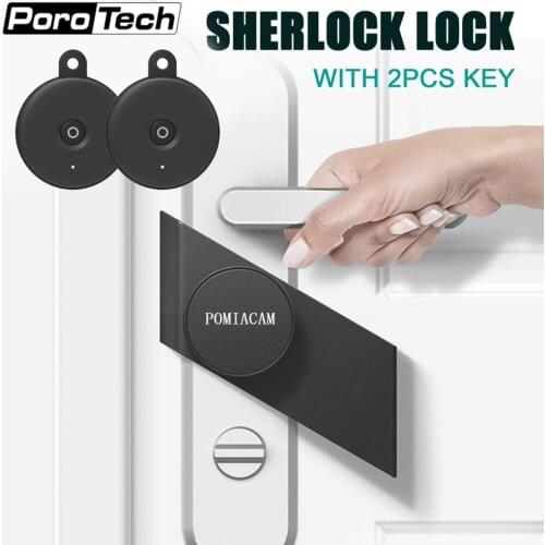 S3 sherlock lock with 2unit Bluetooth key in Stock , keyless lock ,Smart door lock Bluetooth Wireless phone App Control