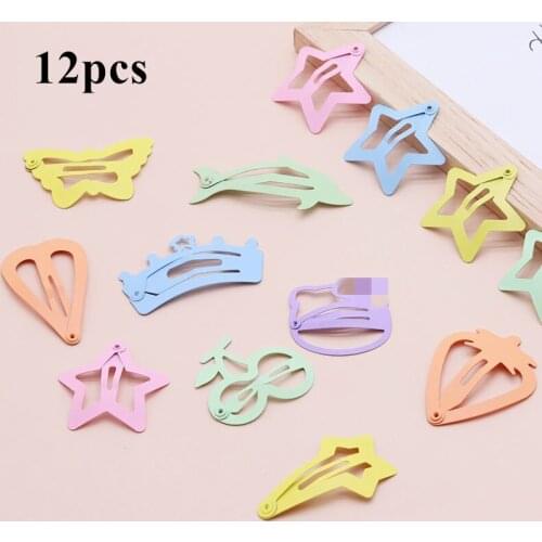 12pcs Pet Dog Hair Clips Star Design Hairpins for Dogs Dog Pet Grooming Accessories Pet Dog DecorationSupplies for Small Dogs